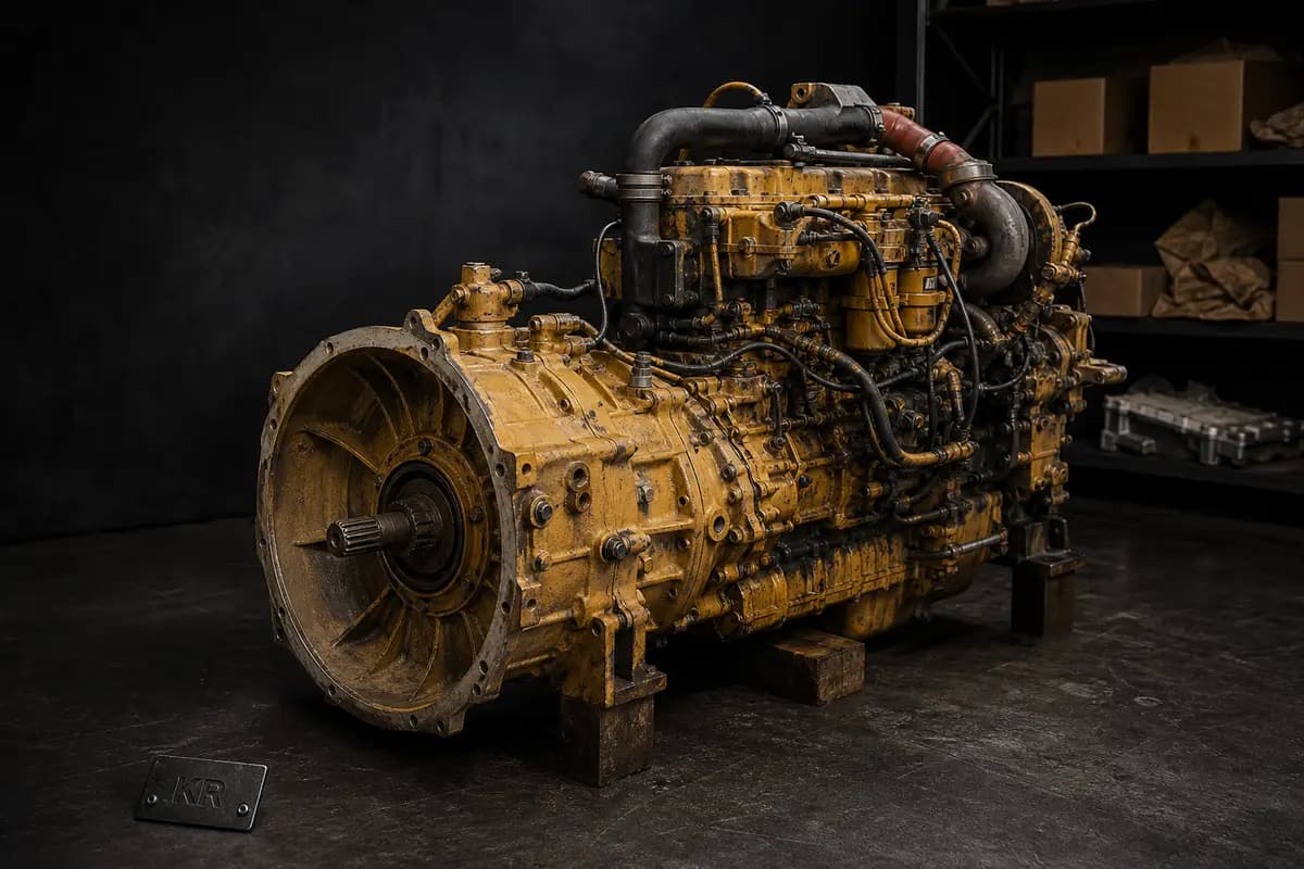 Motor Completo Volvo D7E — Usado em Ótimo Estado